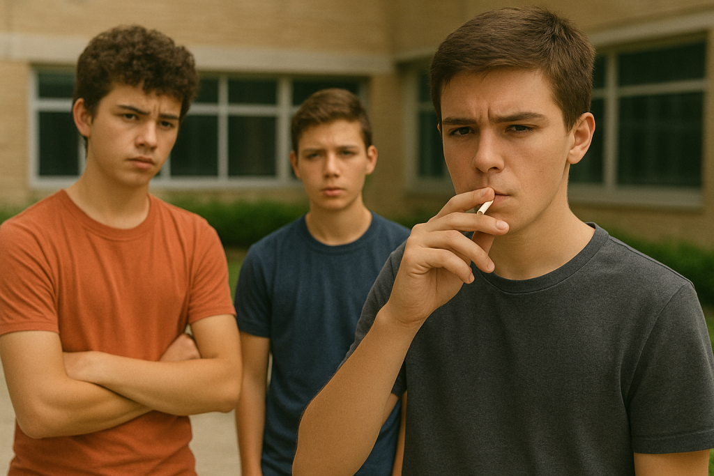 سیگار کشیدن نوجوان - کلینیک شوق امید